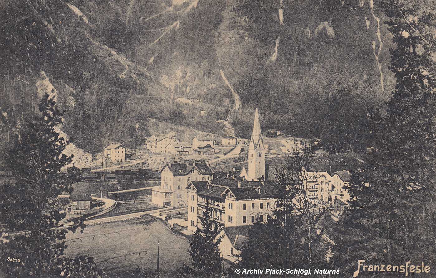 Franzensfeste, um 1910