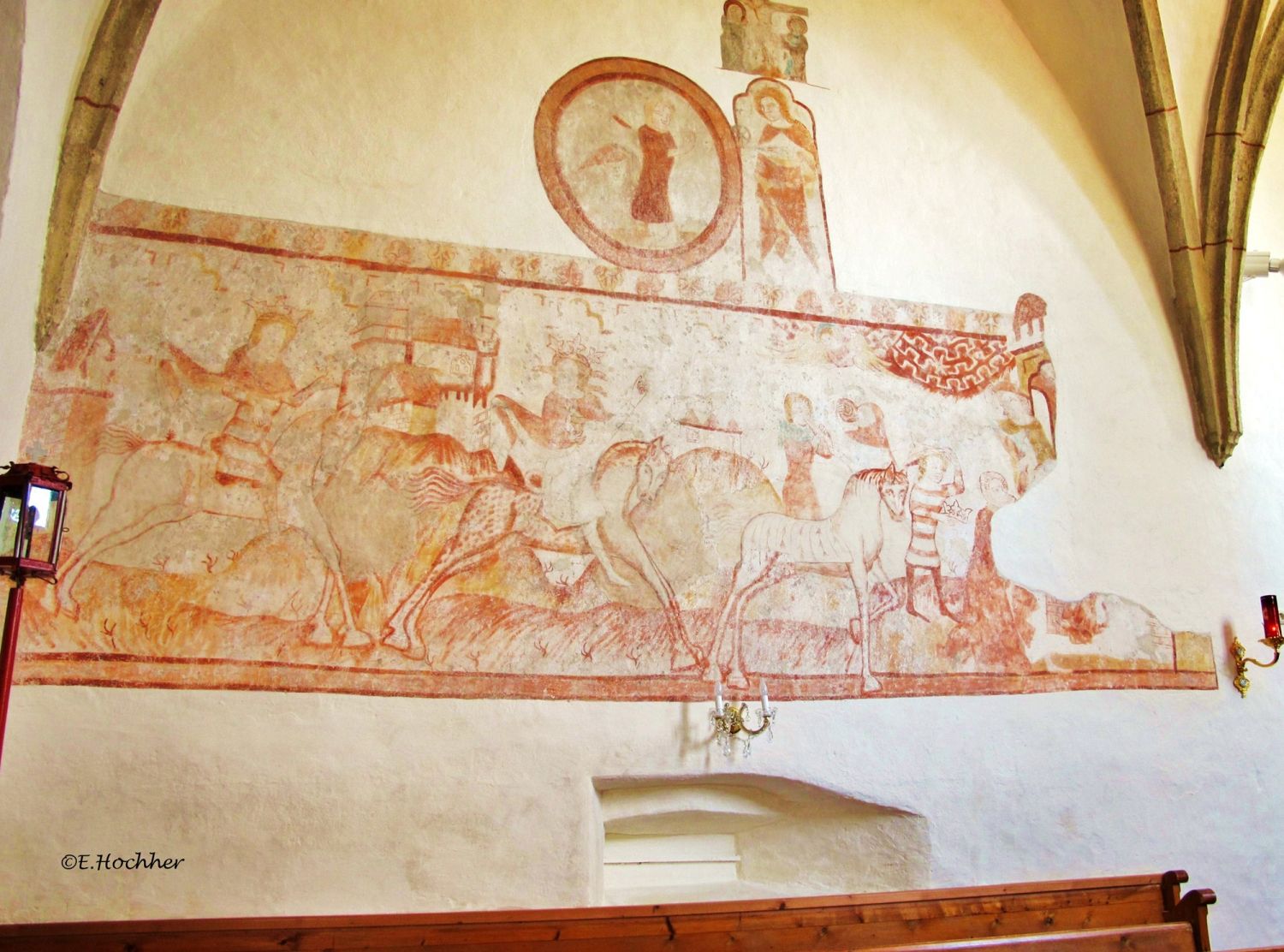 Fresken im Presbyterium