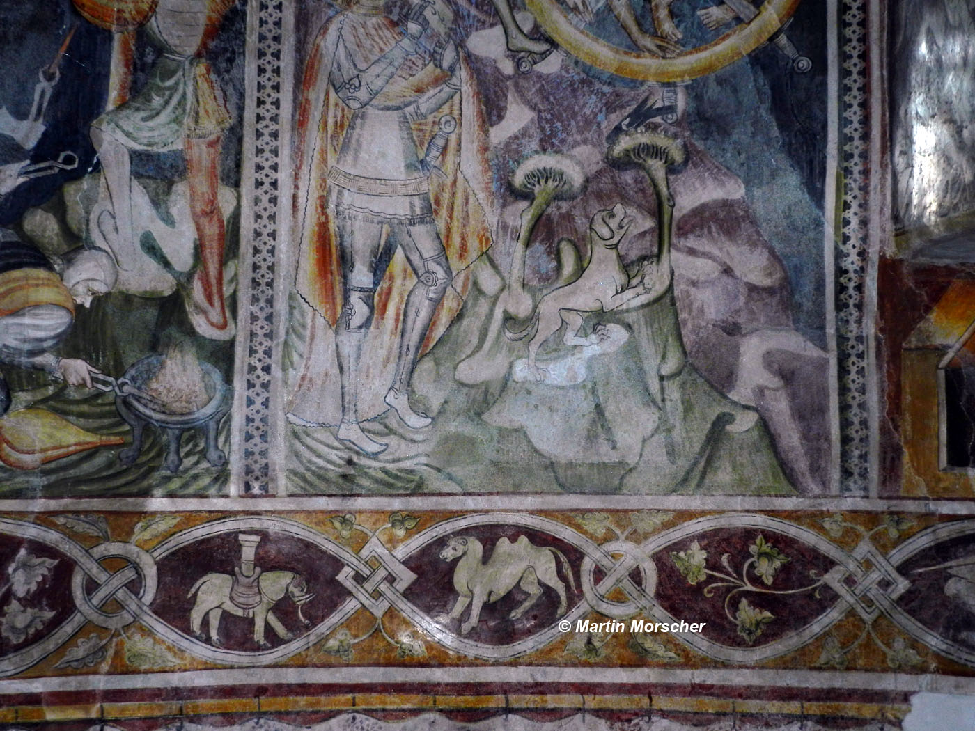 Freskenzyklus, St. Georg, Schenna