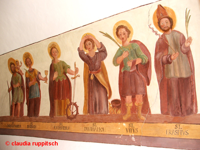 Fresko Pichlerkapelle Tulfes