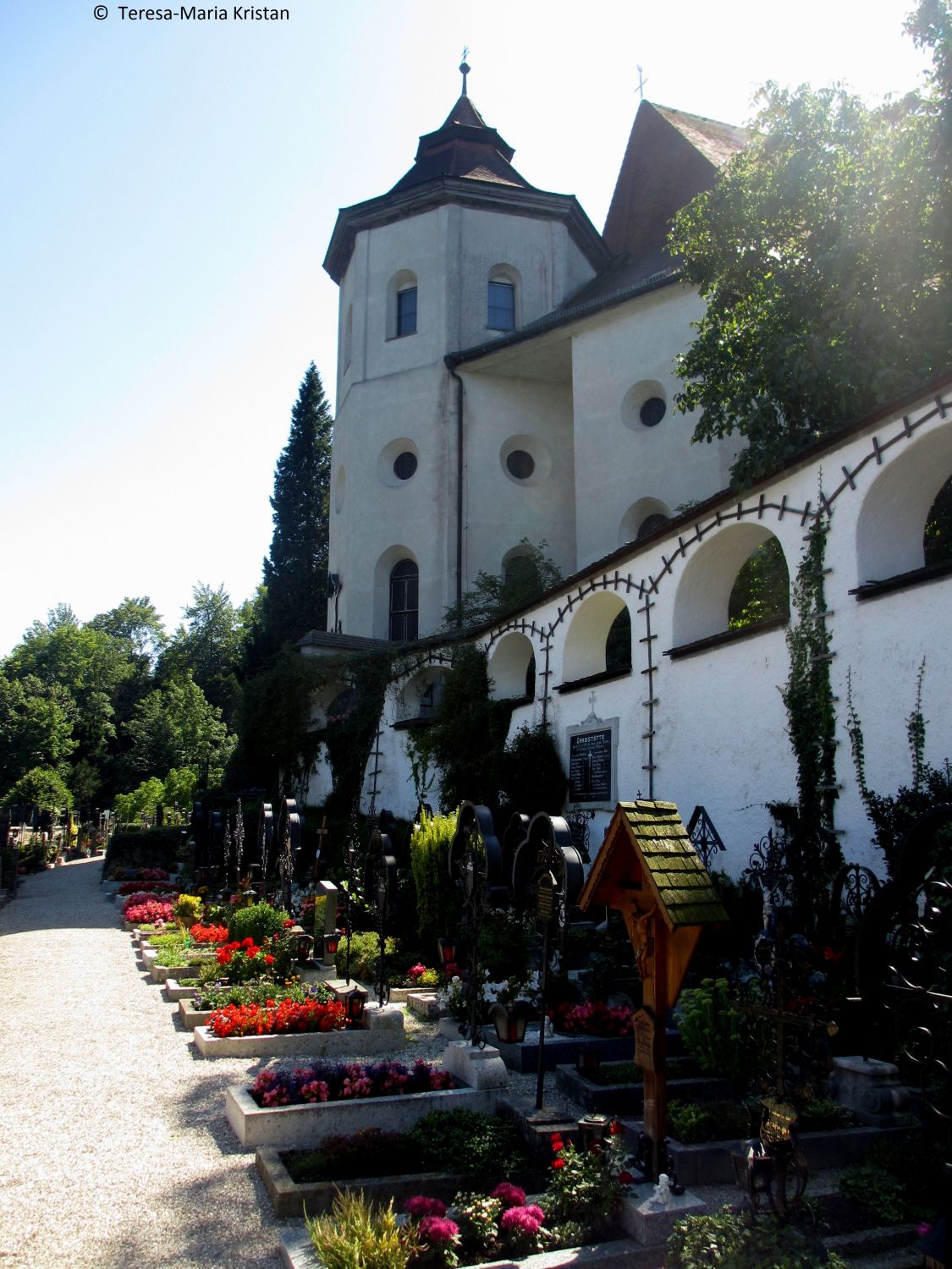 Friedhof bei der Pfarrkirche Traunkirchen