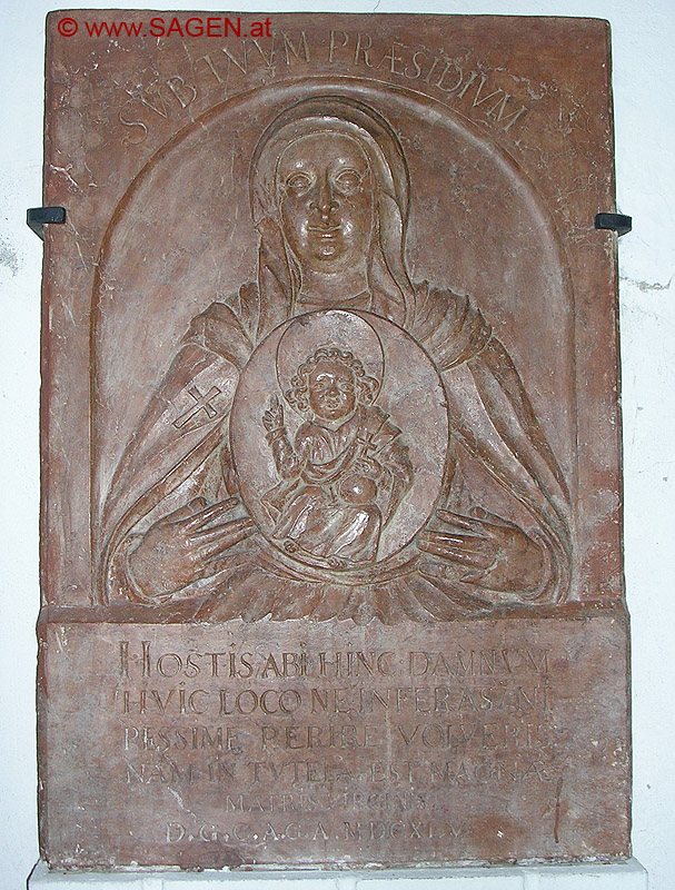 Göttweiger Schutzzeichen Mariens, Niederösterreich