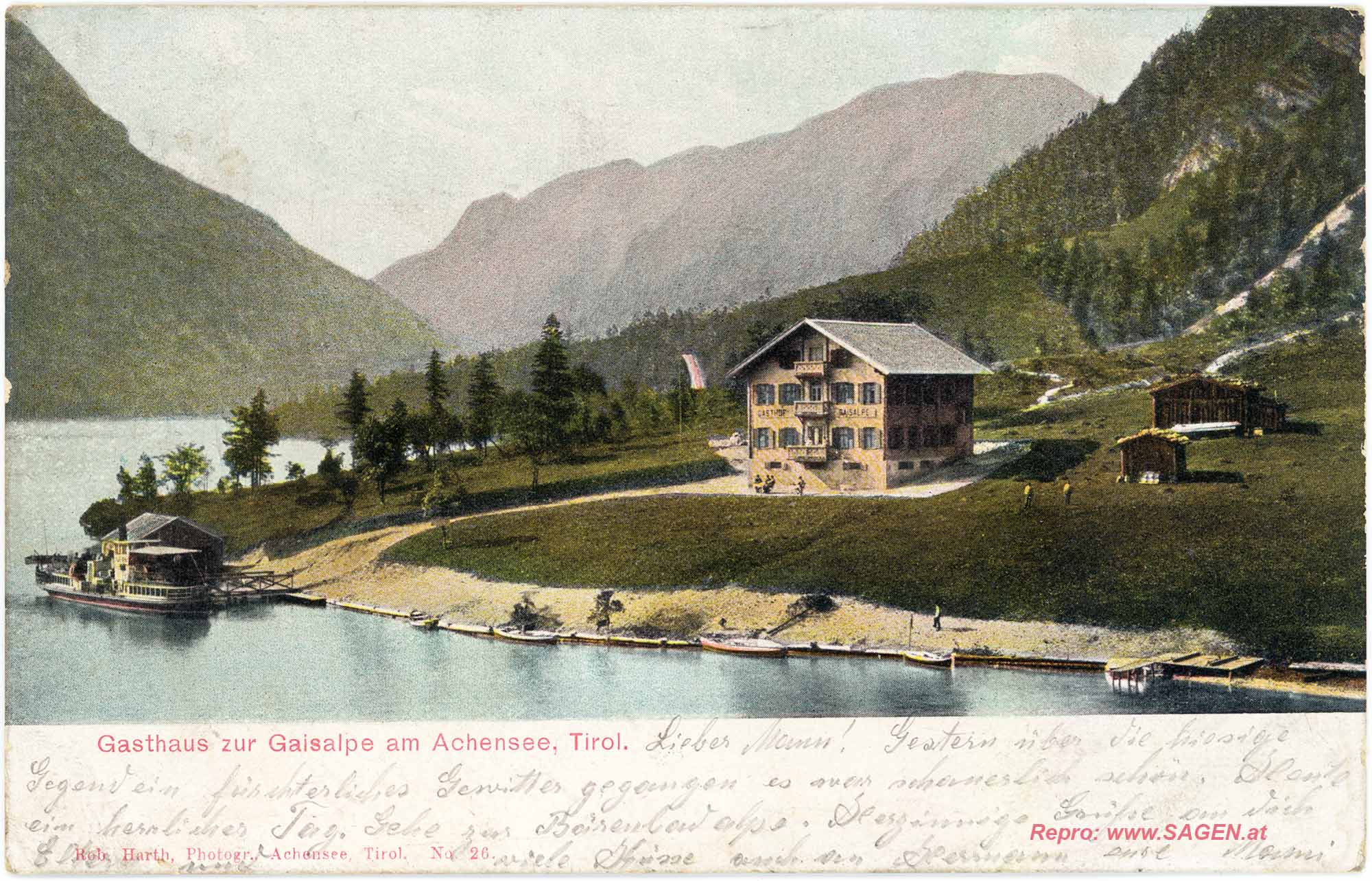 Gasthaus zur Gaisalpe (Gaisalm) am Achensee, Tirol