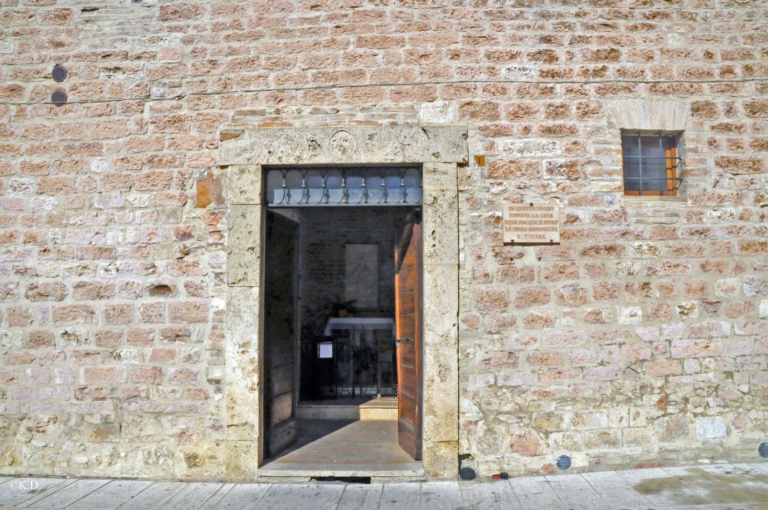 Geburtshaus der Hl.Klara in Assisi