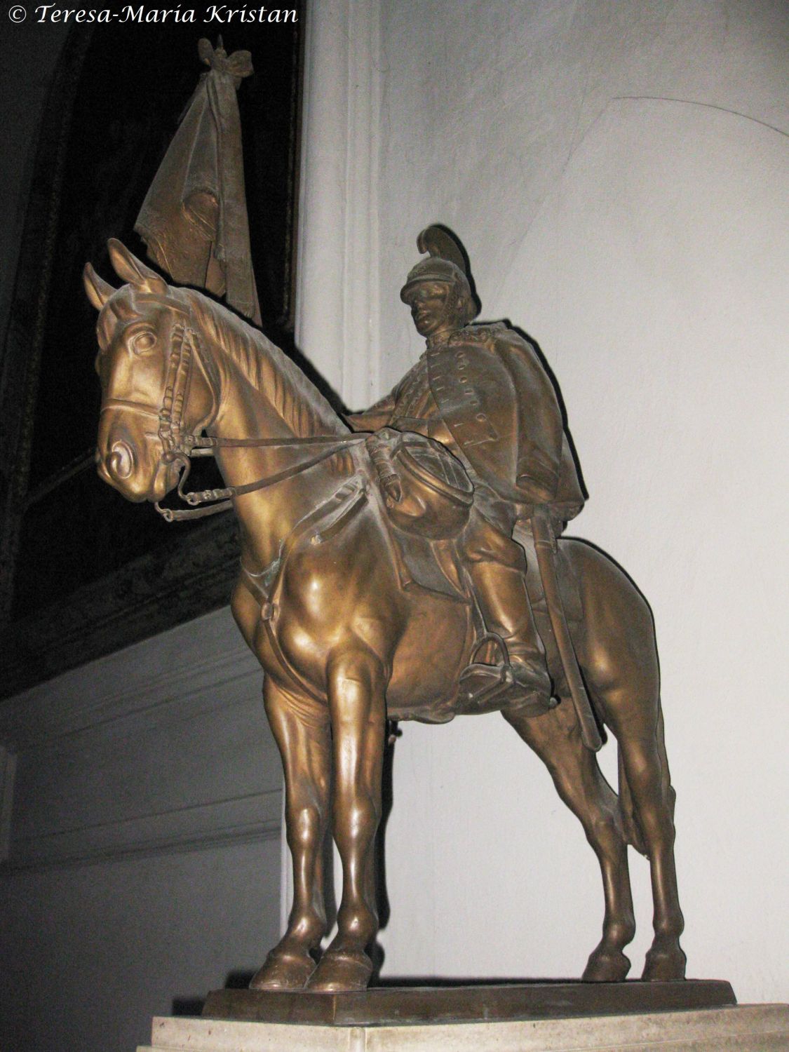 Gedenkskulptur k.u.k. Dragonerregiment, Augustinerkirche, Wien