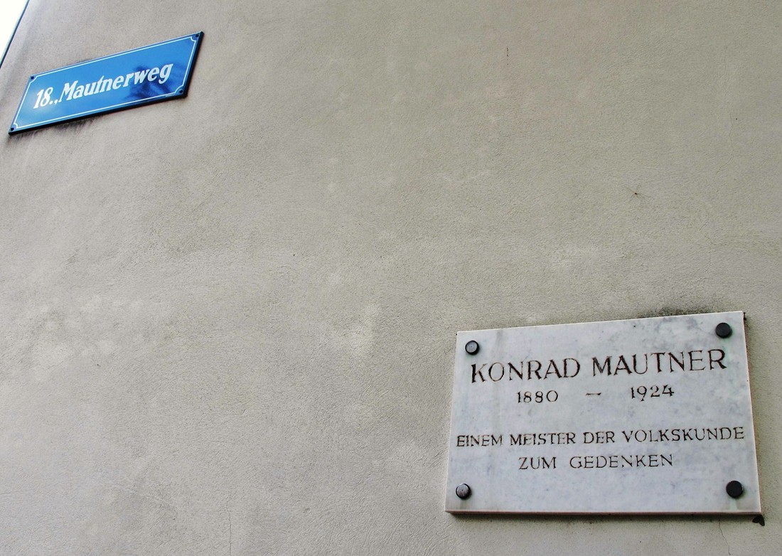 Gedenktafel Konrad Mautner