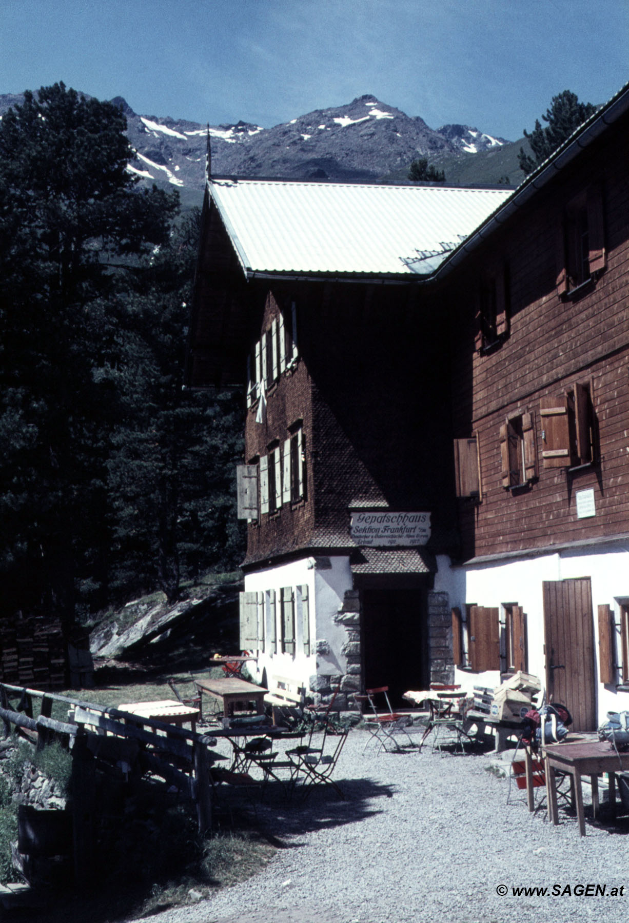 Gepatschhaus im Jahr 1967