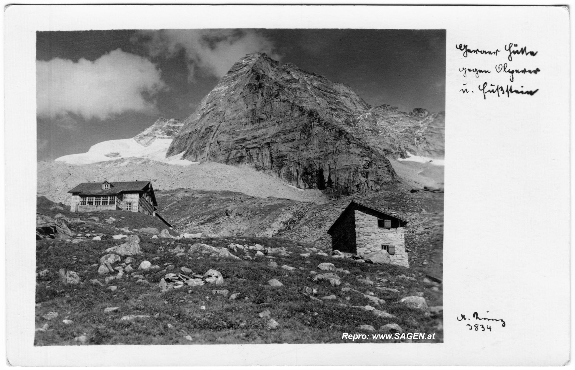 Geraer Hütte um 1940