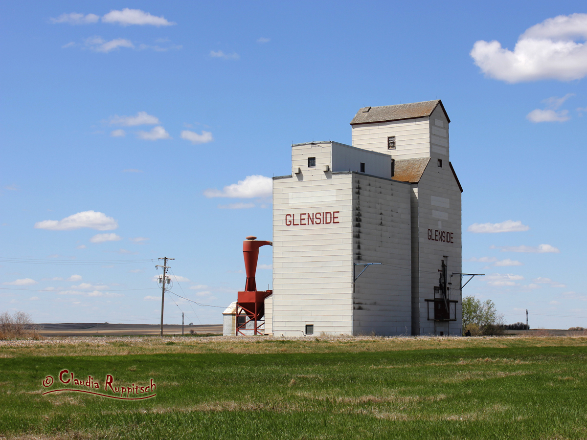 Getreidespeicher in Glenside, Saskatchewan