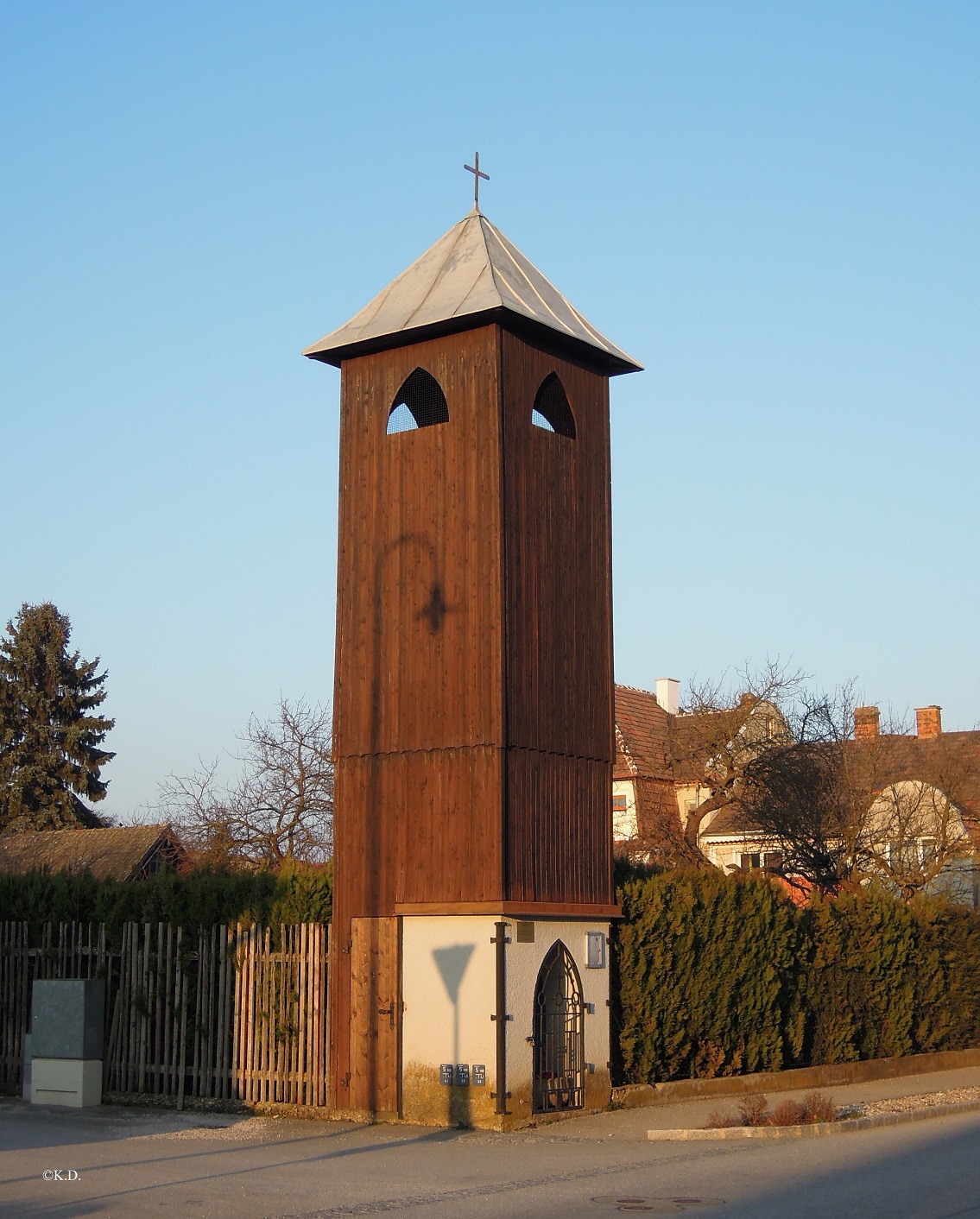 Glockenturm Anzenhof bei Unterwölbling