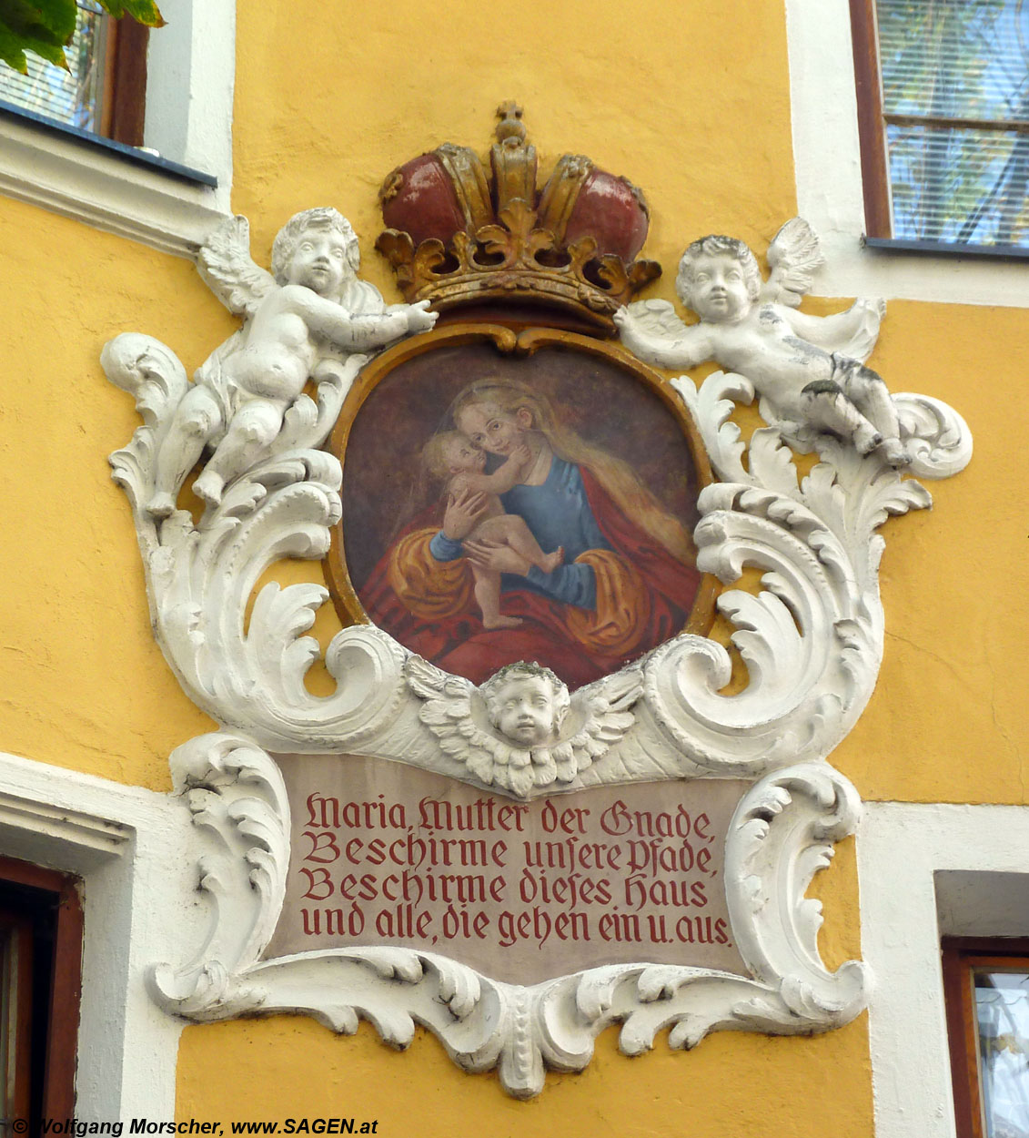 Gnadenbild Mariahilf Stiftgasse Altstadt Innsbruck