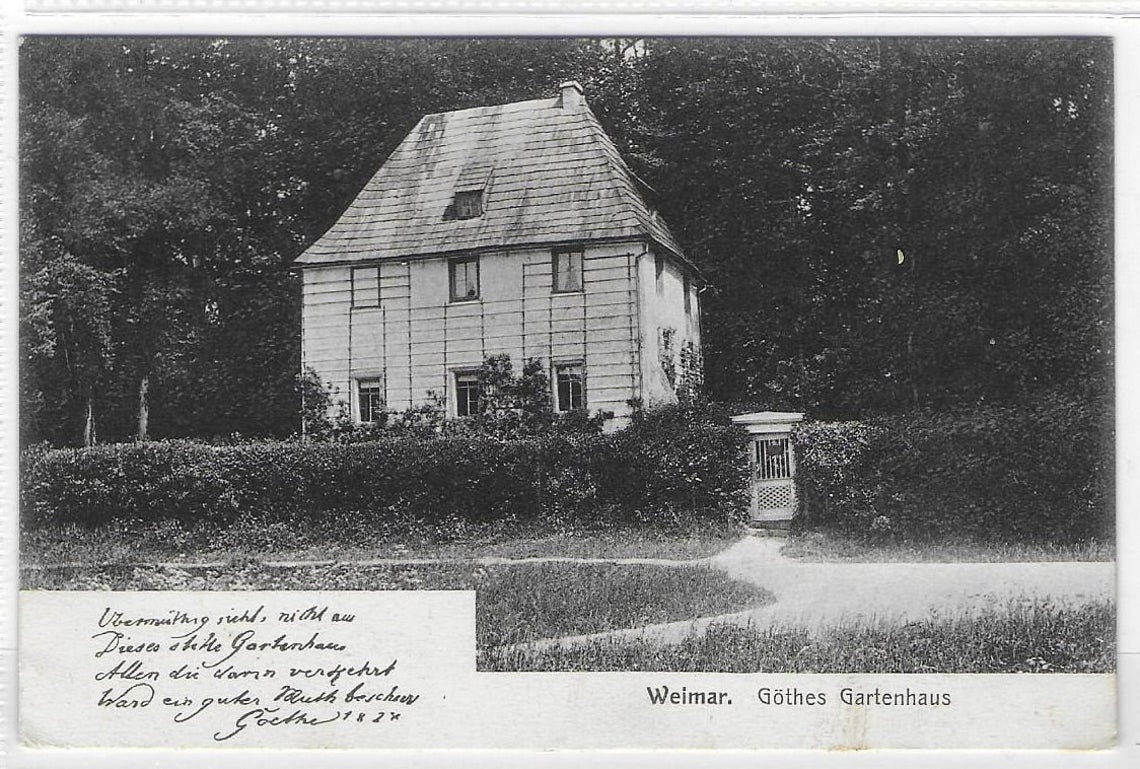 Goethe Gartenhaus