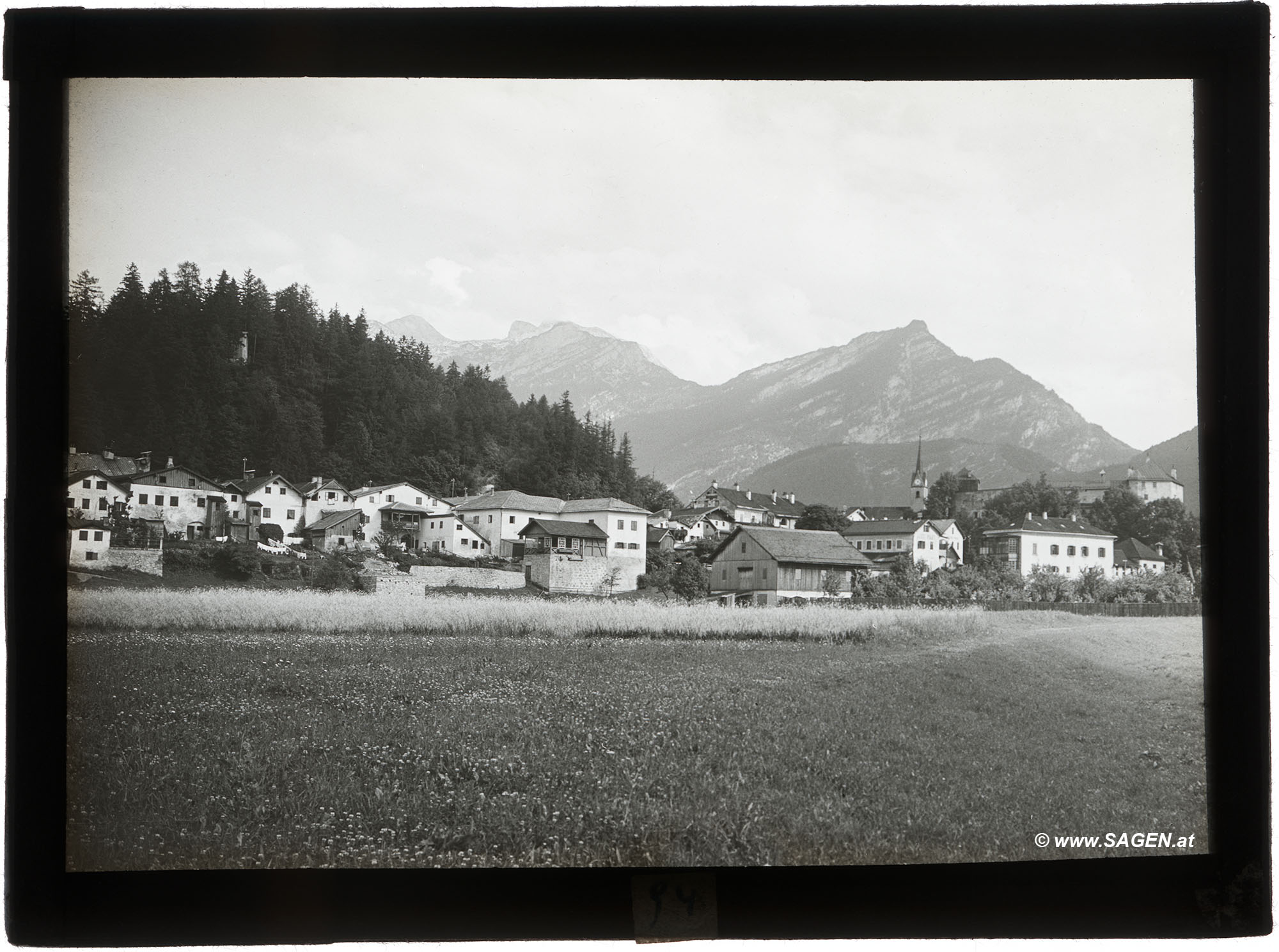 Golling an der Salzach mit Tennengebirge