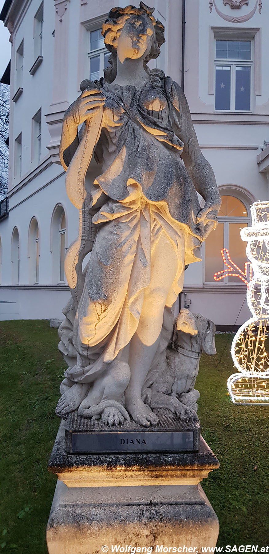 Gottheit Diana, Claudiaplatz Innsbruck
