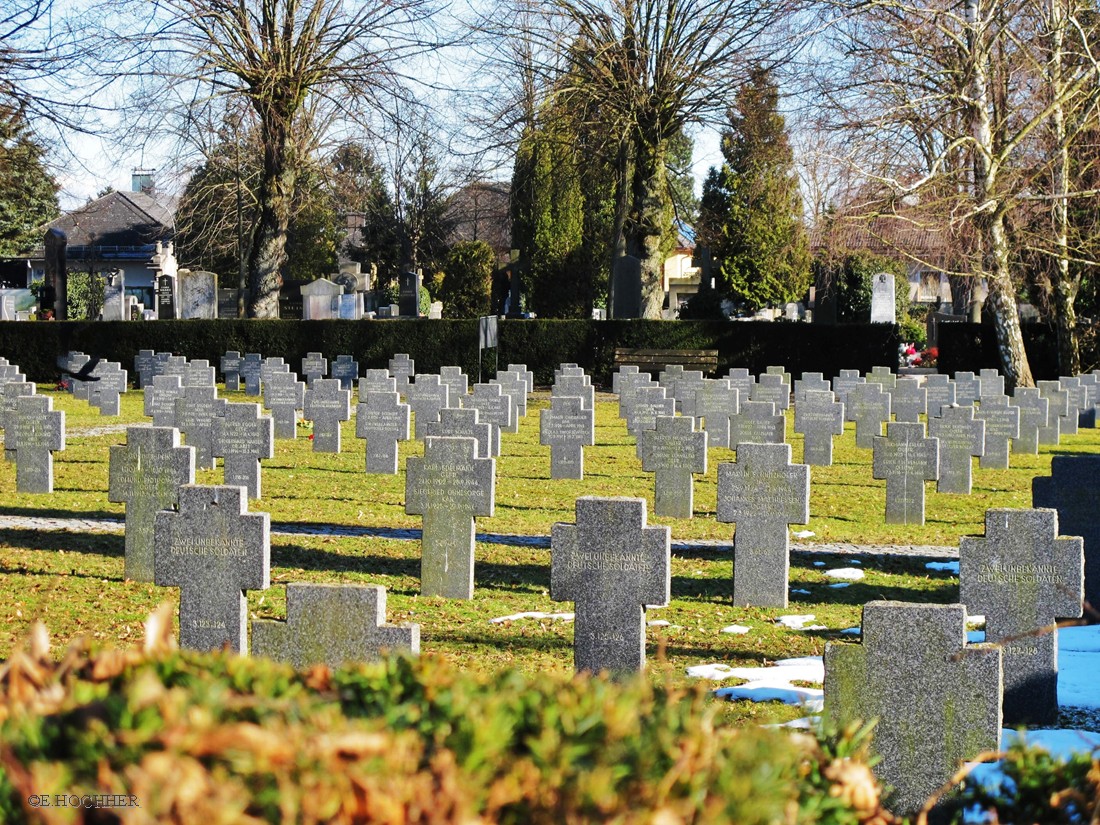 Gräberfeld 2. Weltkrieg Friedhof St. Pölten