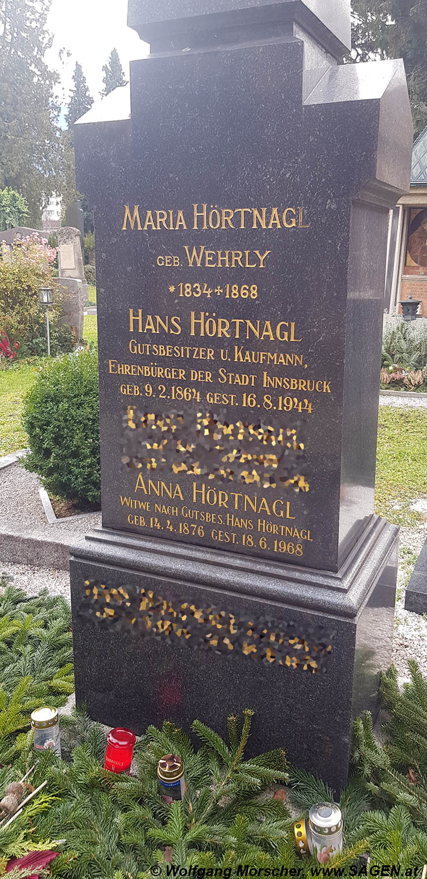 Grab Hans Hörtnagl, Innsbruck