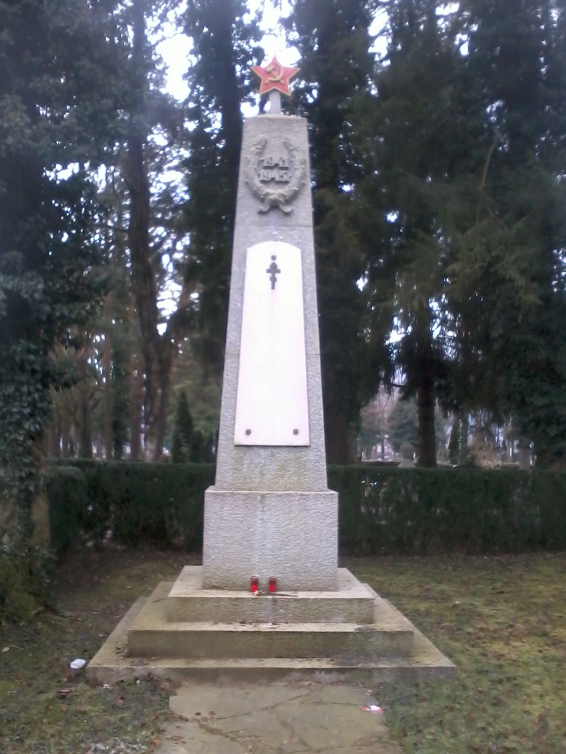 Grabmal für sovjetische Soldaten in Salzburg