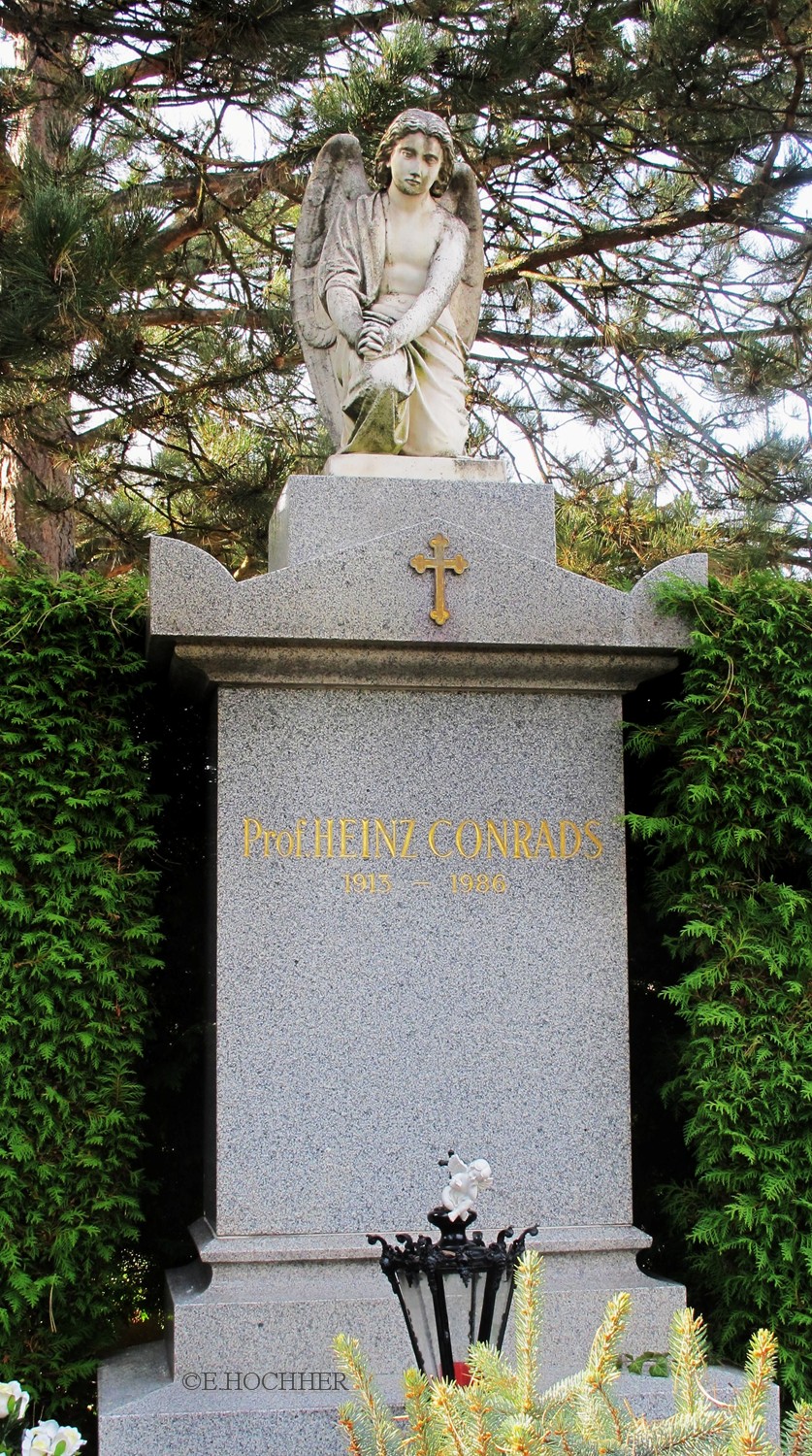 Grabstätte Heinz Conrads Hietzinger Friedhof