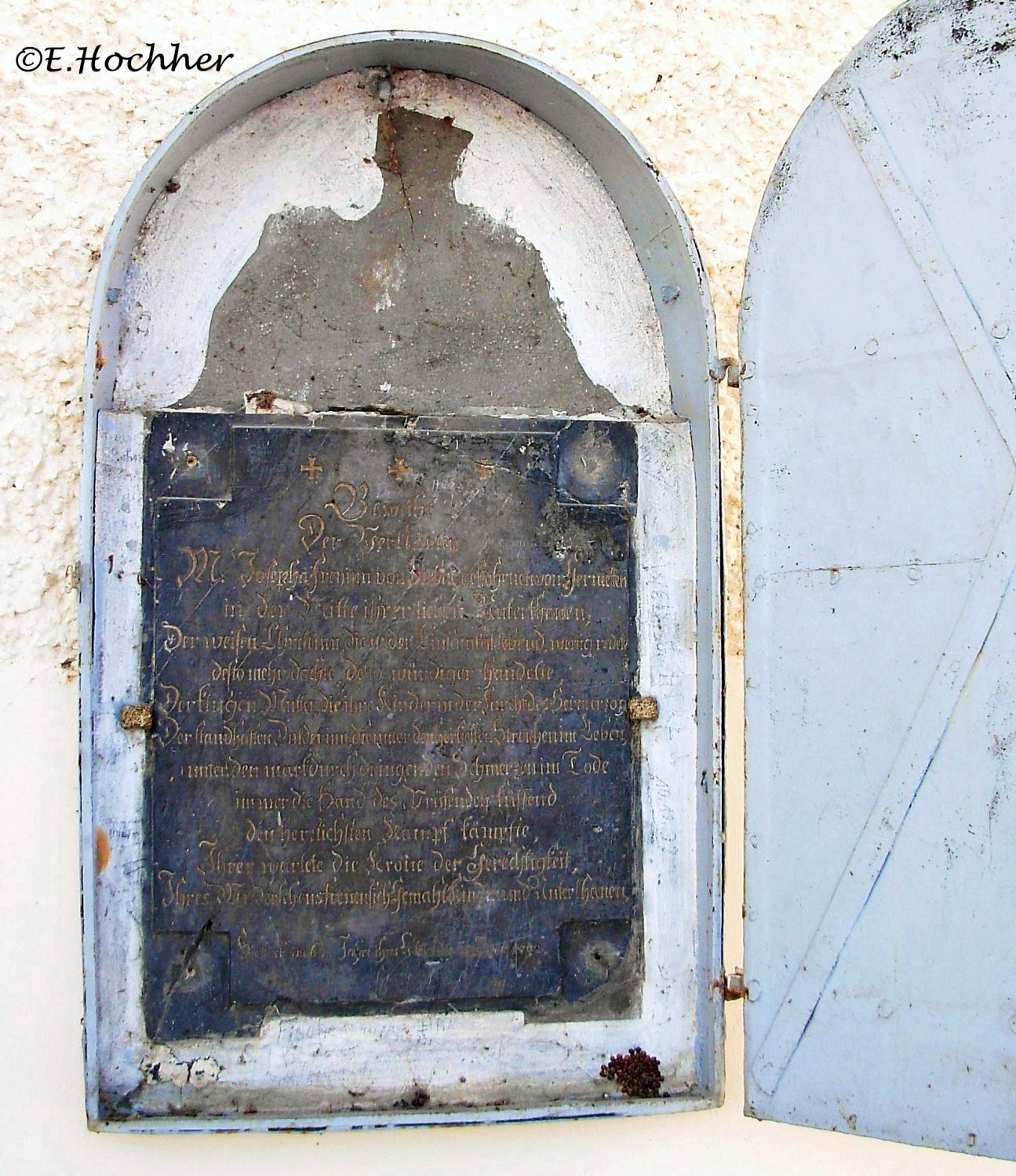 Grabtafel von 1792