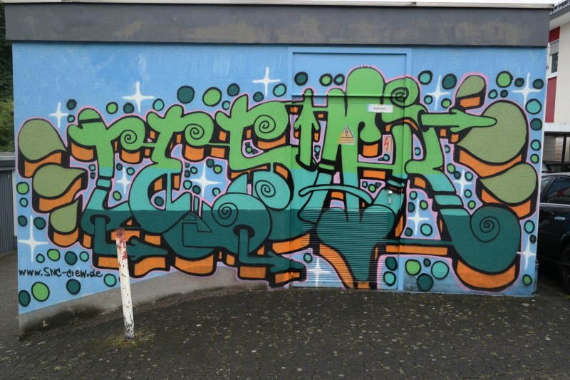 Graffiti von CesarOne.SNC in Frankfurt/Main, 2016