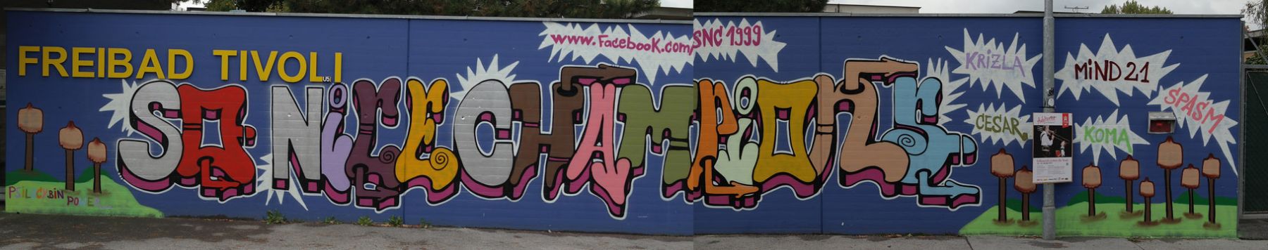 Graffiti von CesarOne.SNC