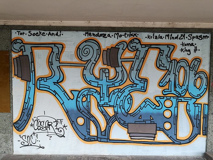 Graffiti von CesarOne.SNC