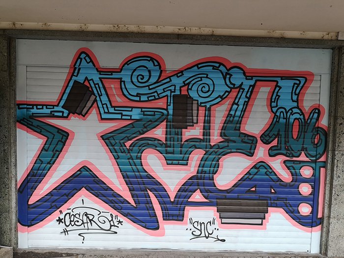 Graffiti von CesarOne.SNC