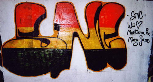 Graffitis aus Kufstein von Cesar-SNC