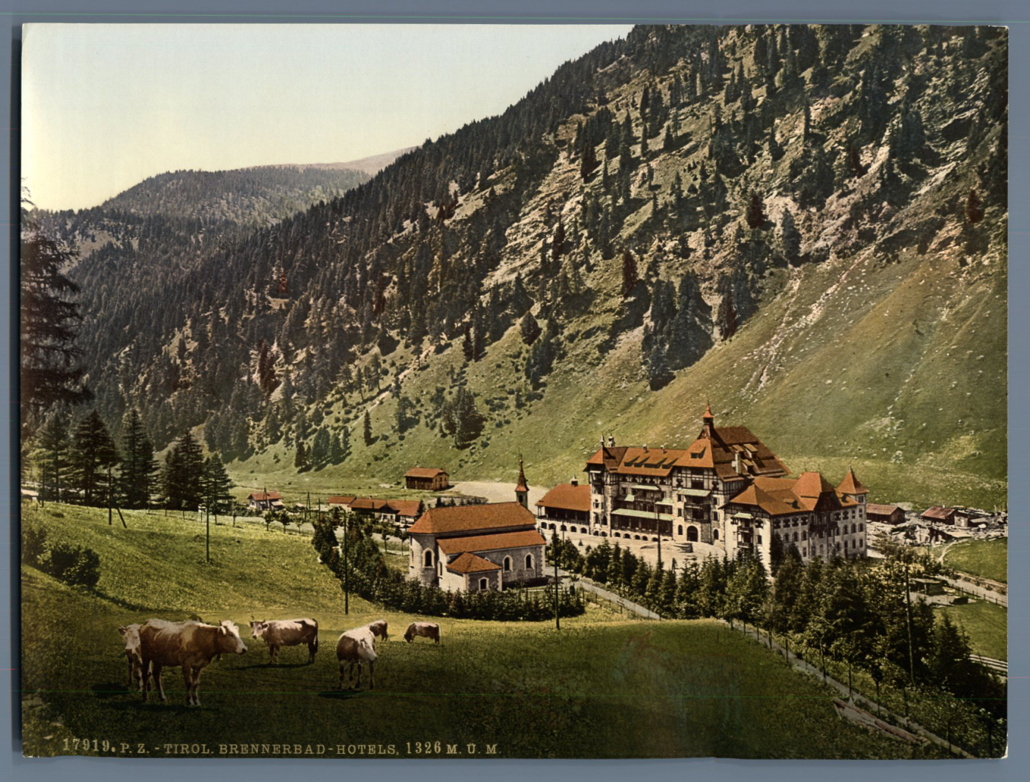 Grand Hotel Brennerbad ca. 1900