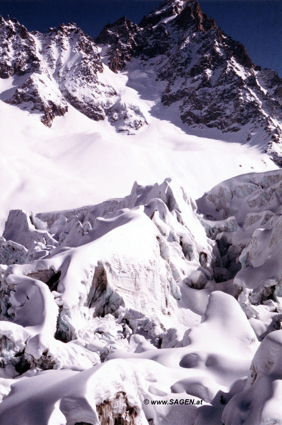 Grands Montets Argentière im Jahr 1985