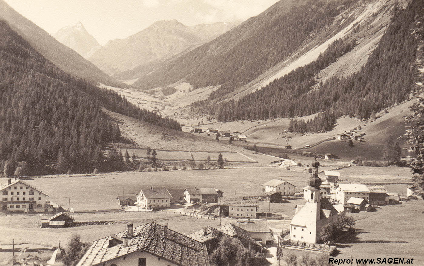 Gries im Sellrain, um 1930