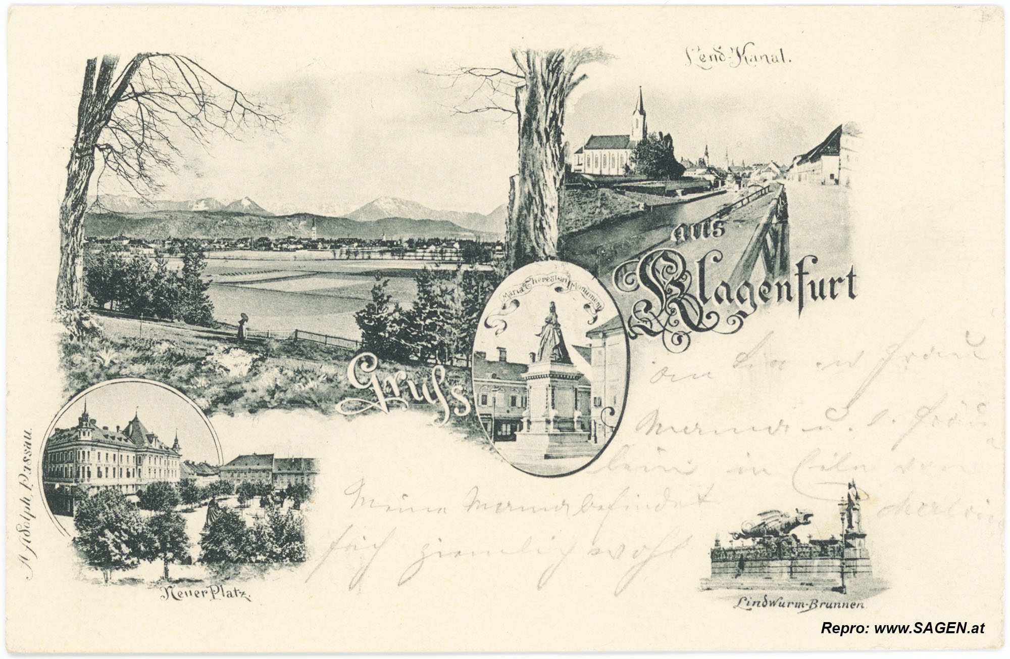 Gruss aus Klagenfurt 1897