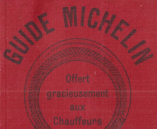 Guide Michelin 1900