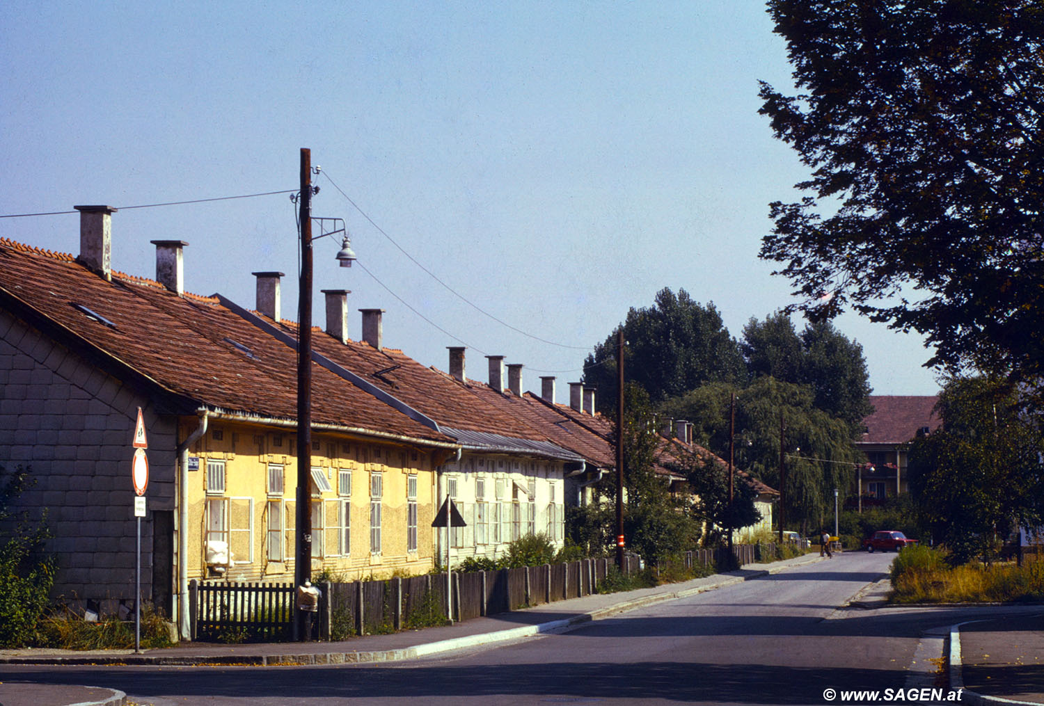 Häuserzeile in Steyr
