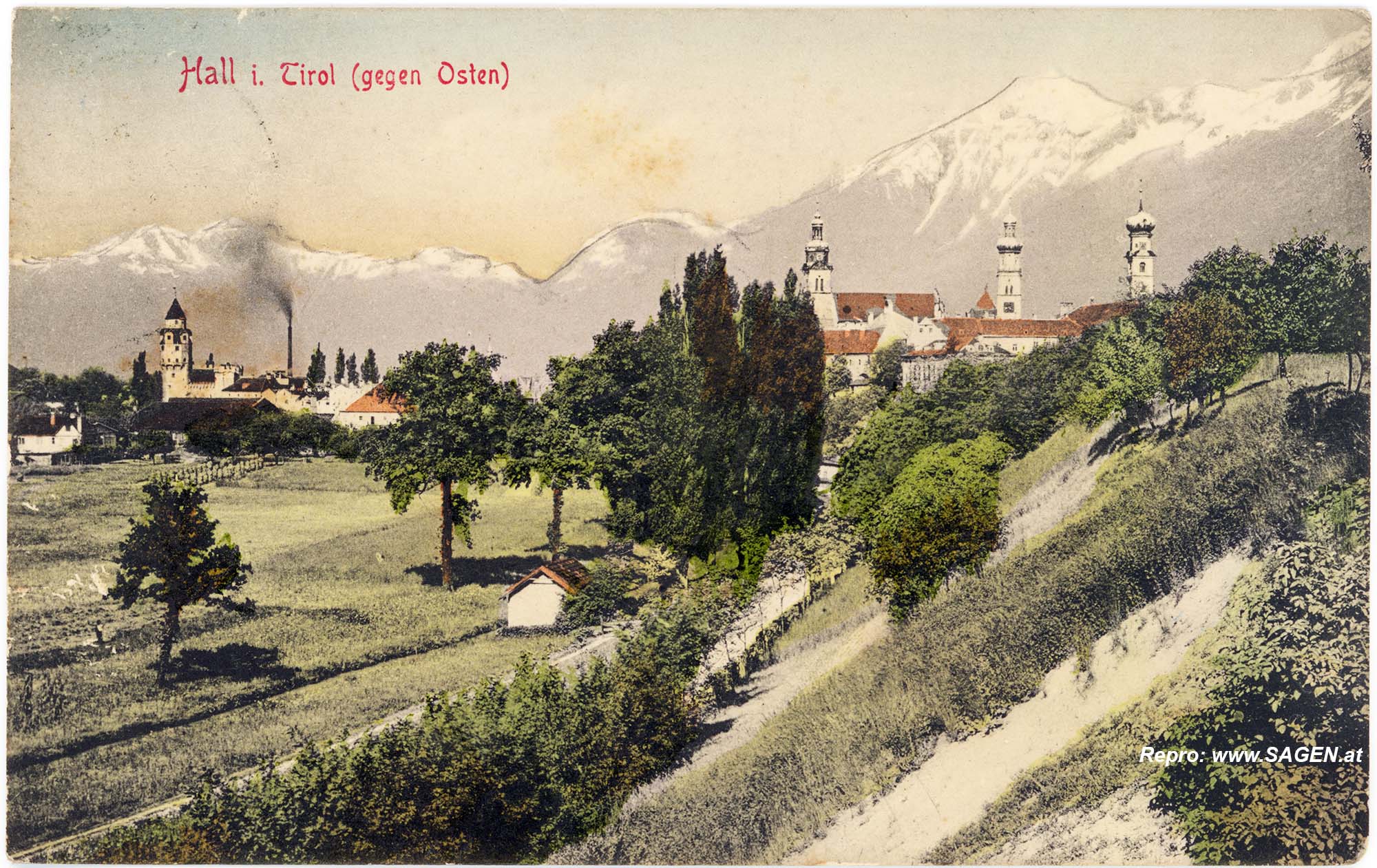 Hall in Tirol 1907