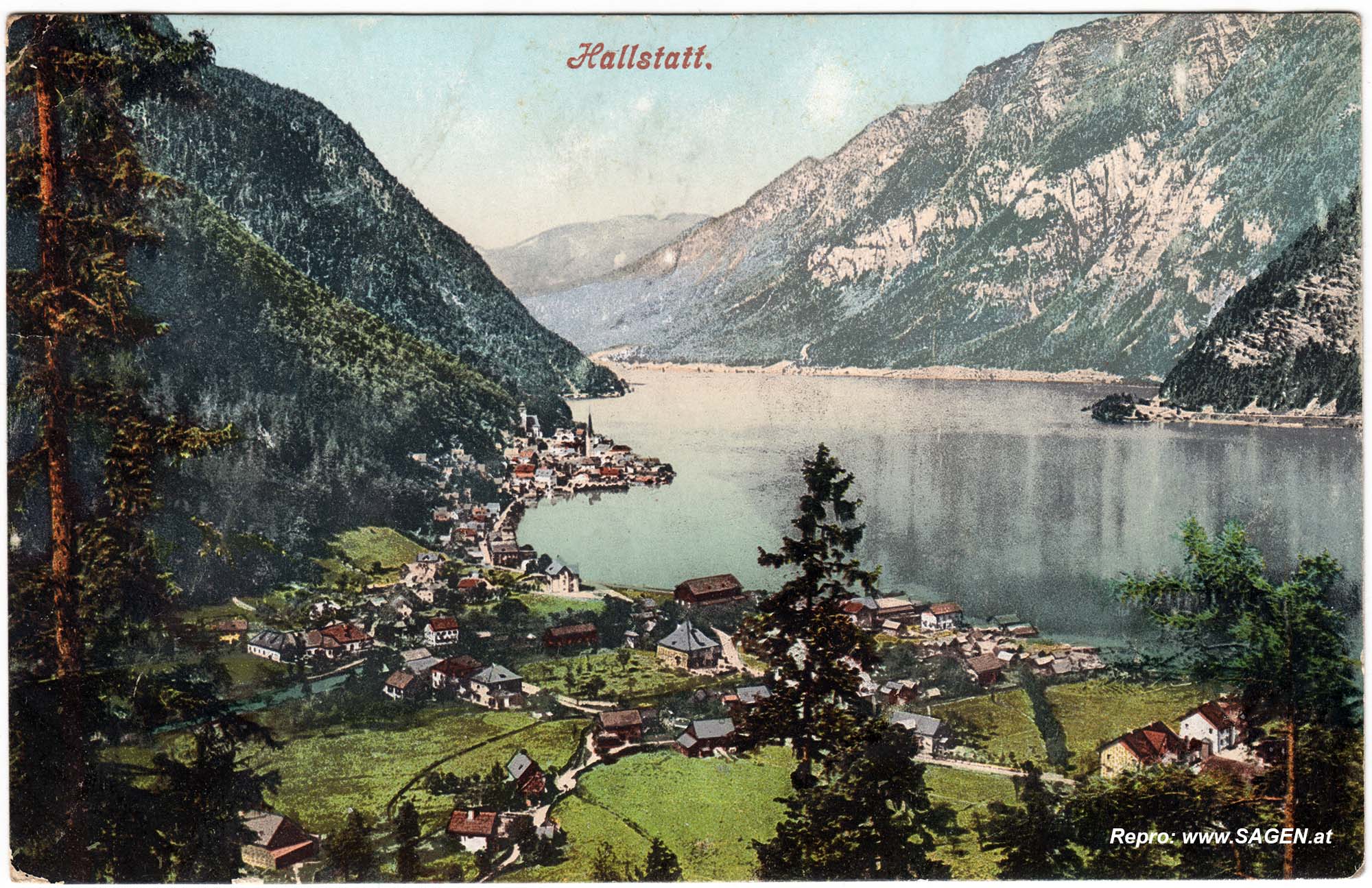 Hallstatt um 1907