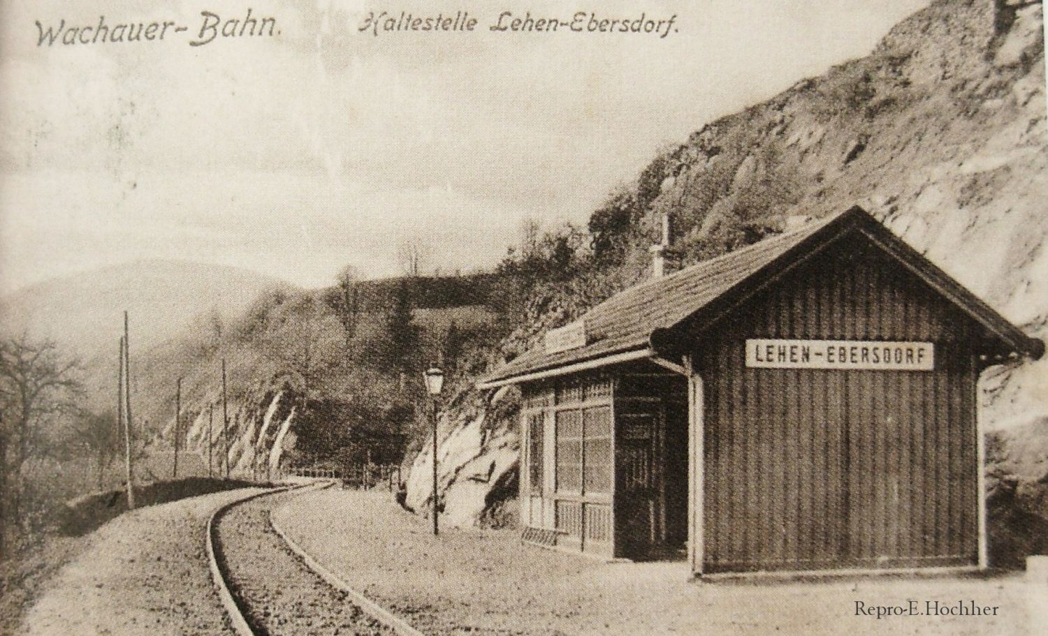 Haltestelle Lehen-Ebersdorf 1910