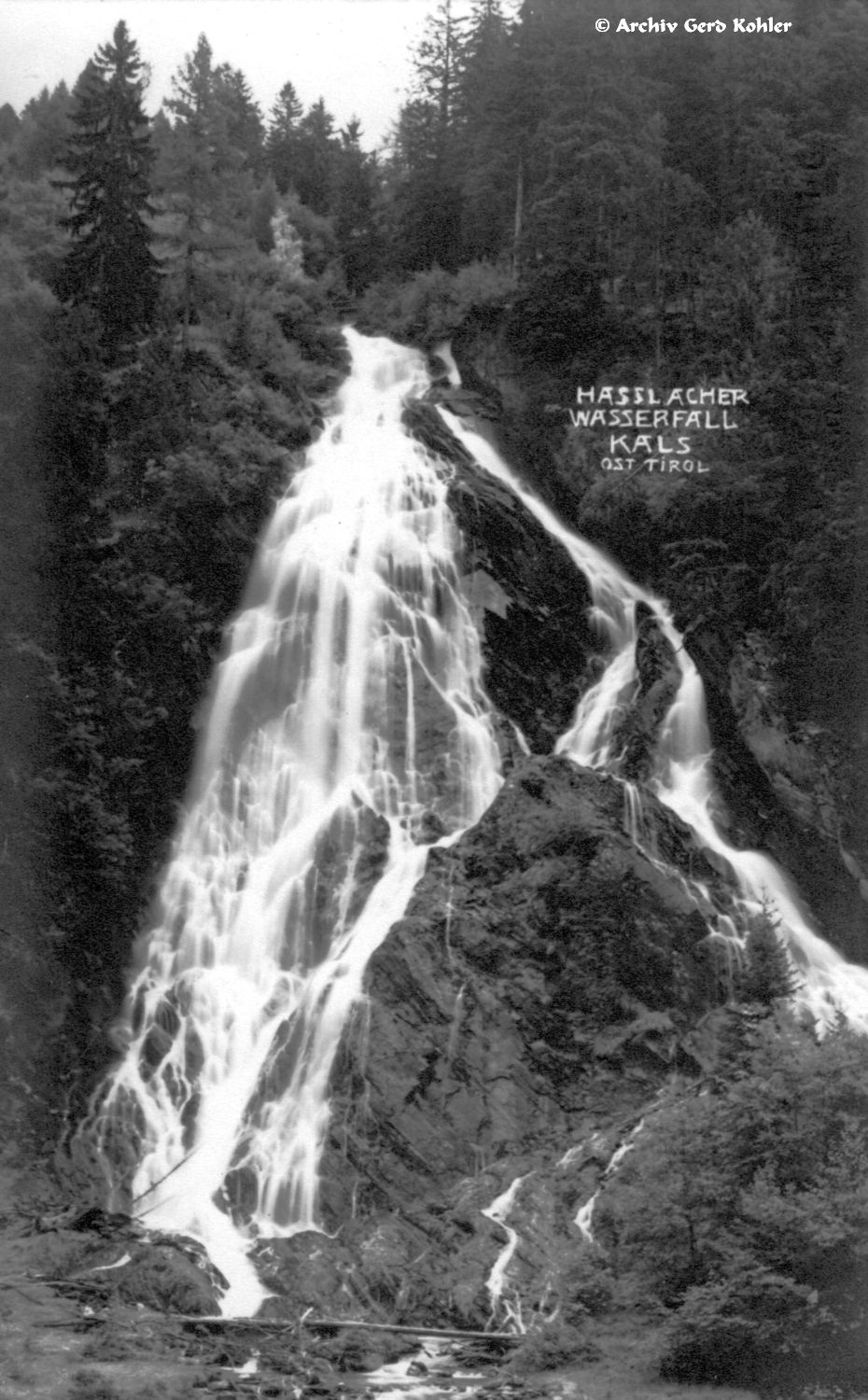 Hasslacher Wasserfall 1928