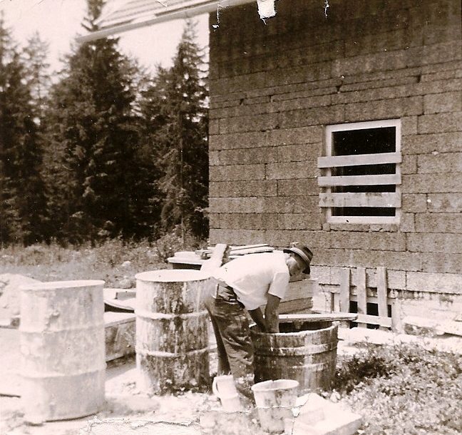 Hausbau ende den sechziger Jahren