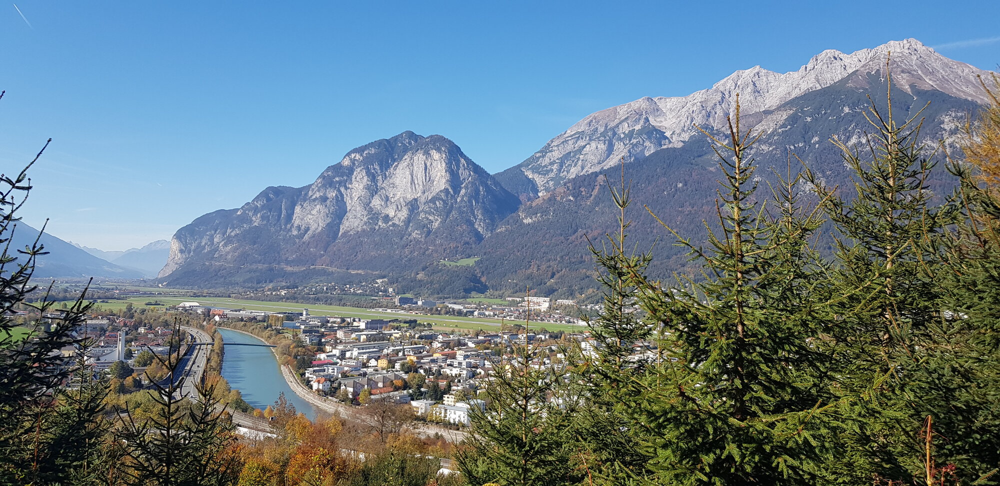 Herbst-Spaziergang Innsbruck Andreas Hofer Weg