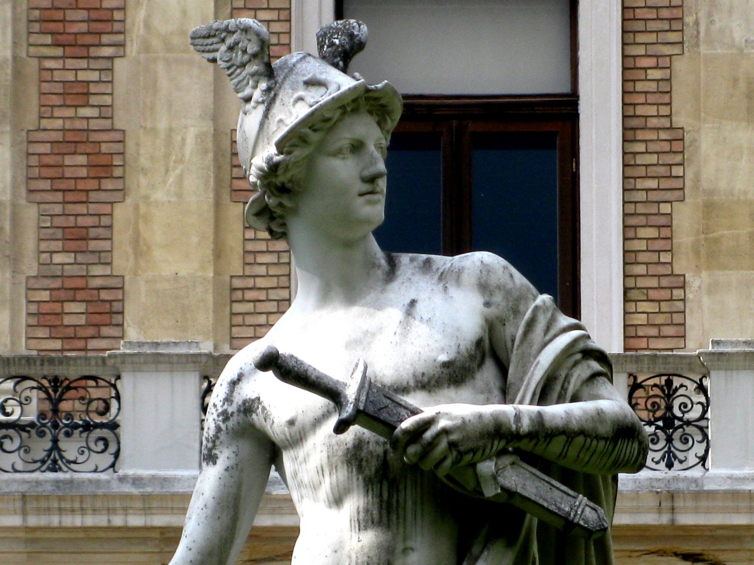 Hermesstatue von Ernst Herter, Hermesvilla.