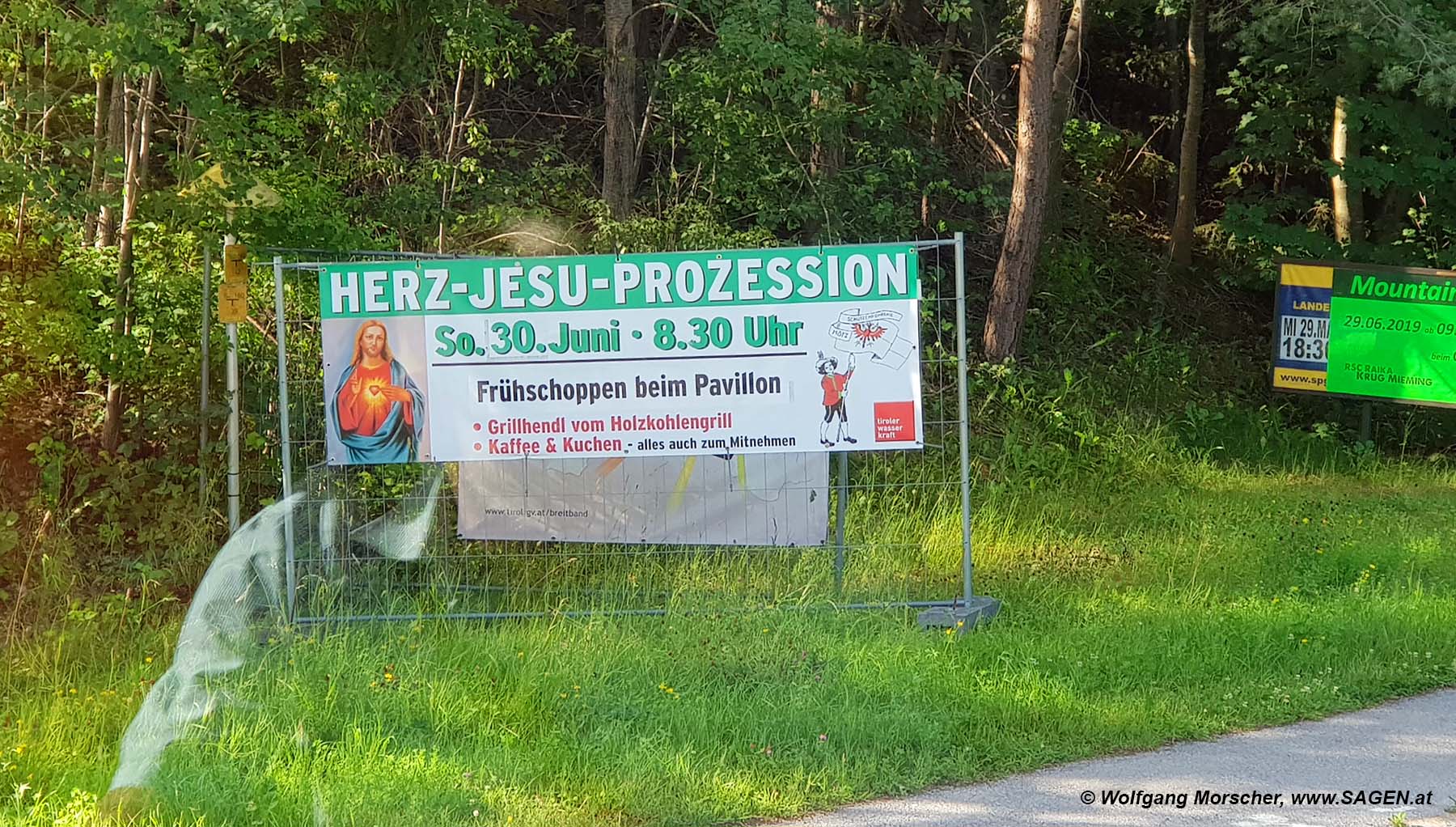 Herz-Jesu-Prozession, Frühschoppen