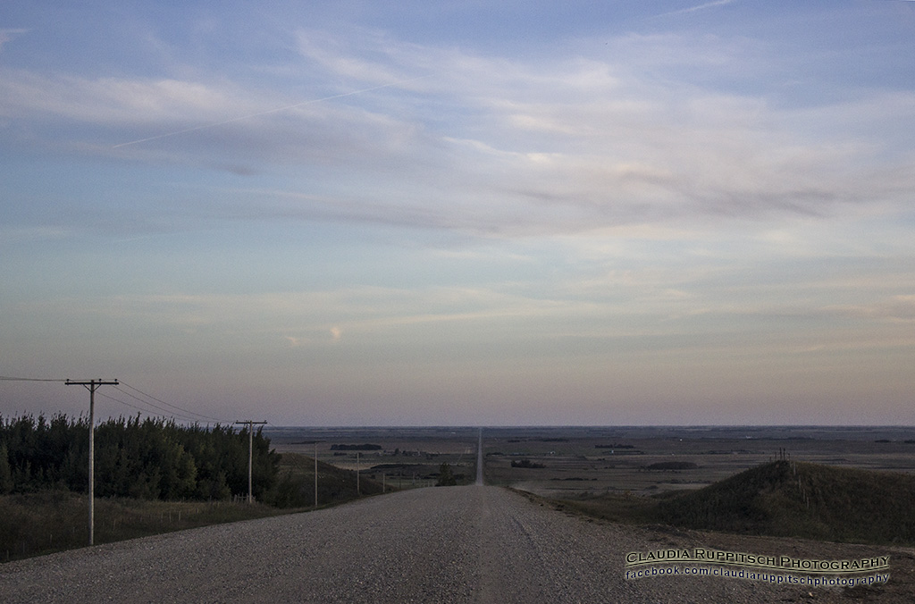 Highway 605 in Saskatchewan, Canada