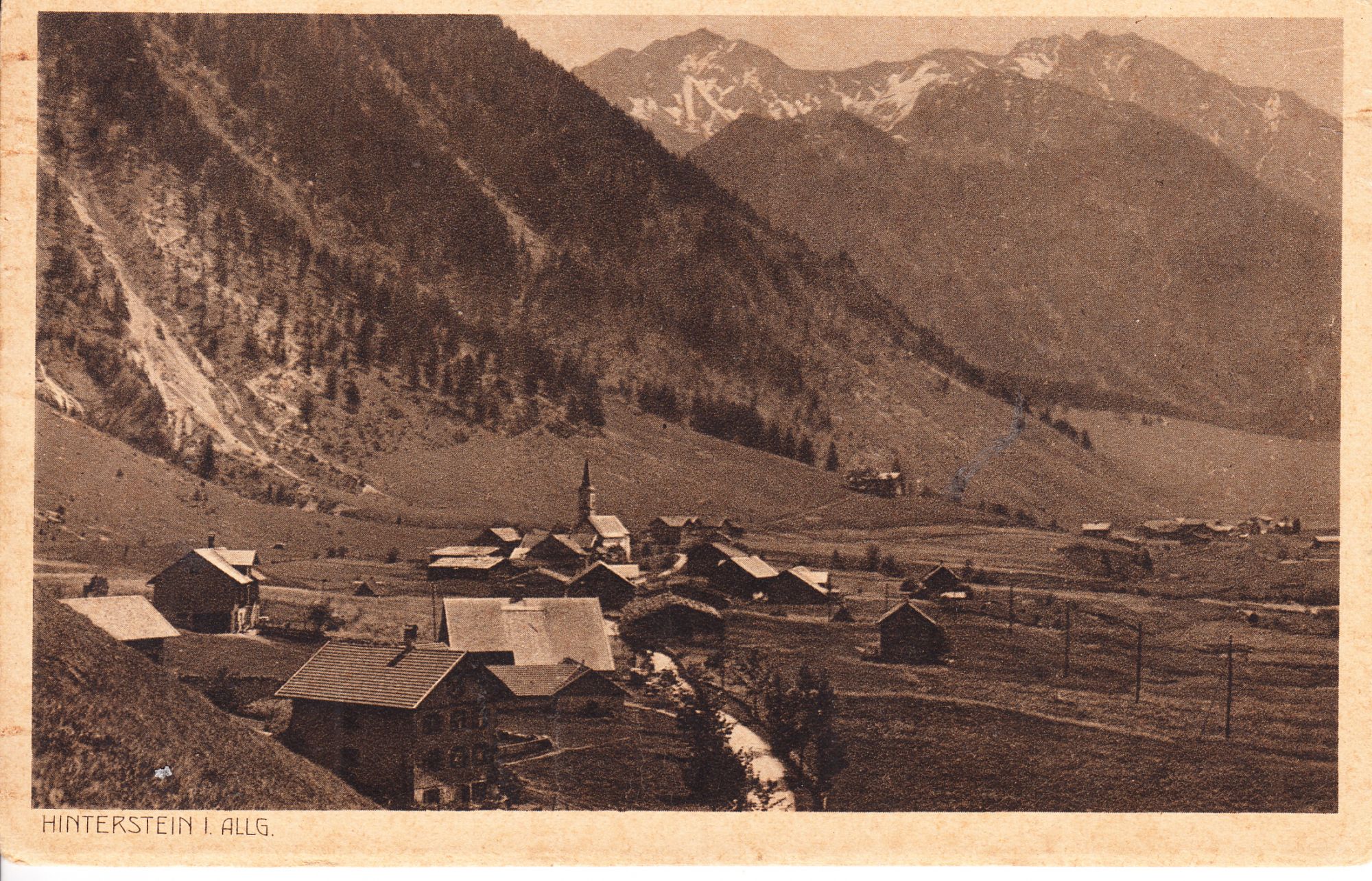 Hinterstein Bad Hindelang ca 1925