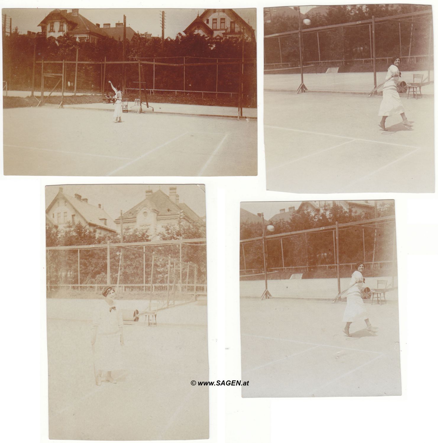 historische Tennisstudien