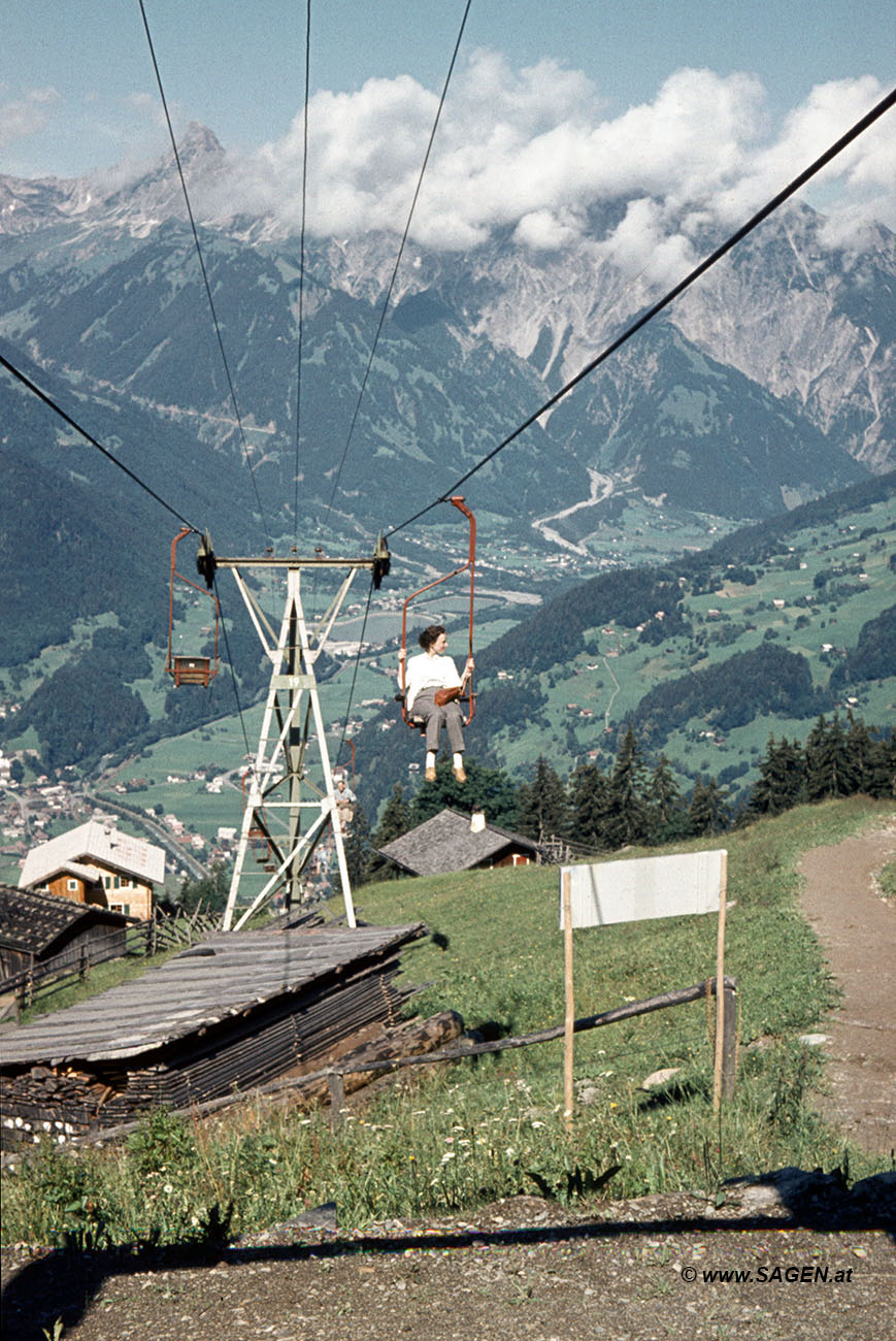 Hochjochbahn in Schruns