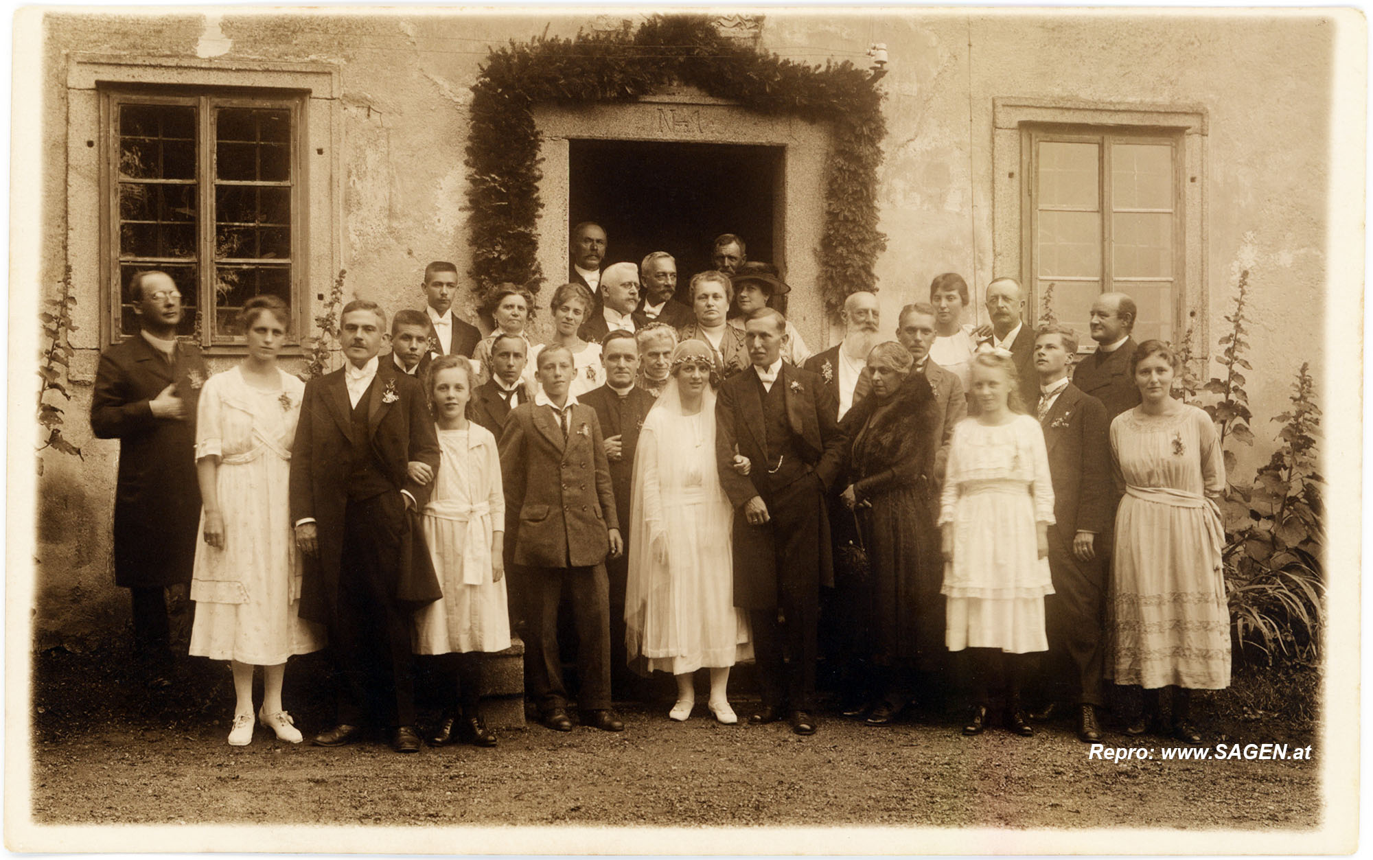 Hochzeit in Perg um 1930