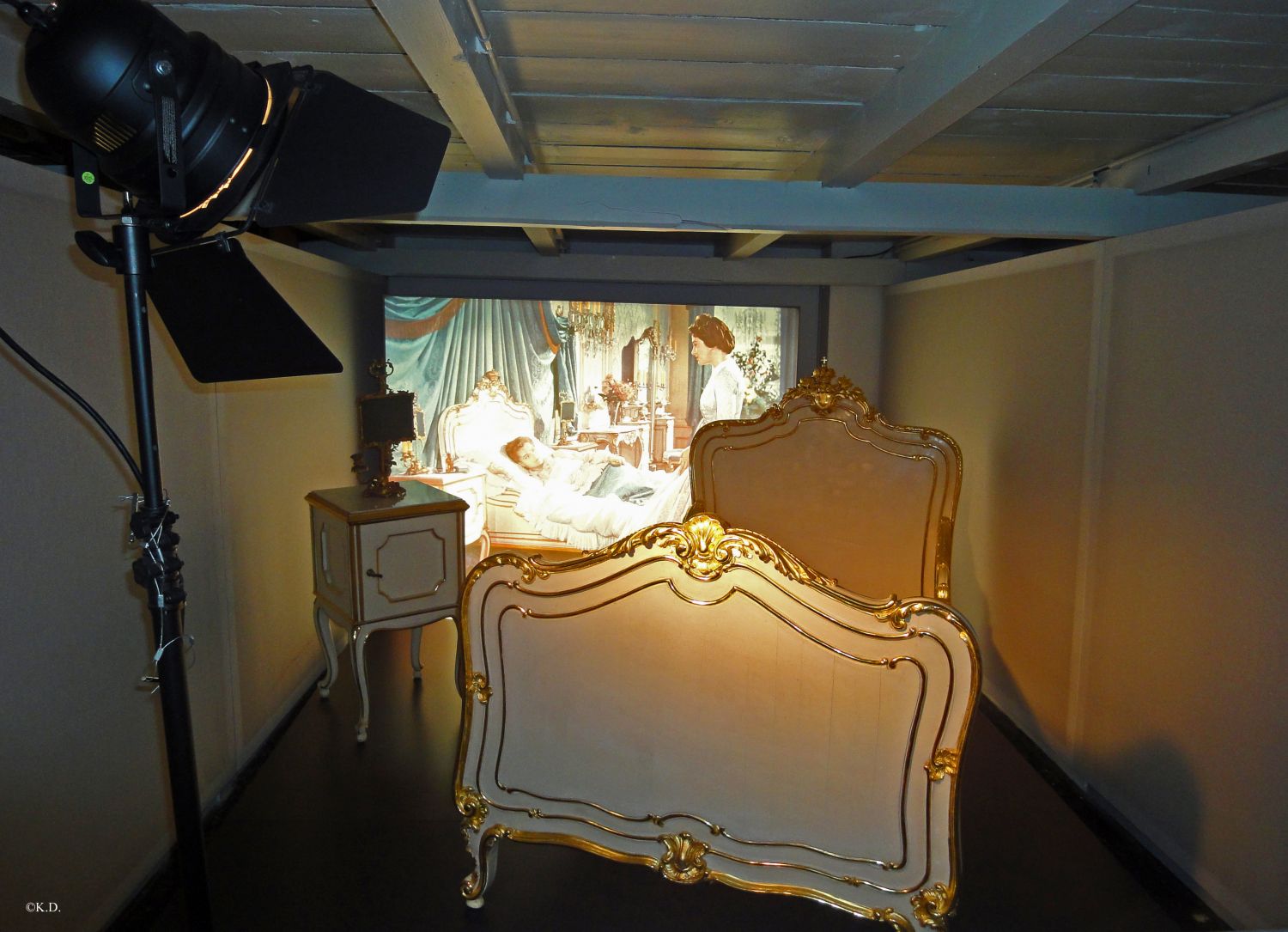 Hofmobiliendepot und Möbelmuseum Wien - Szene aus einem Sissi-Film