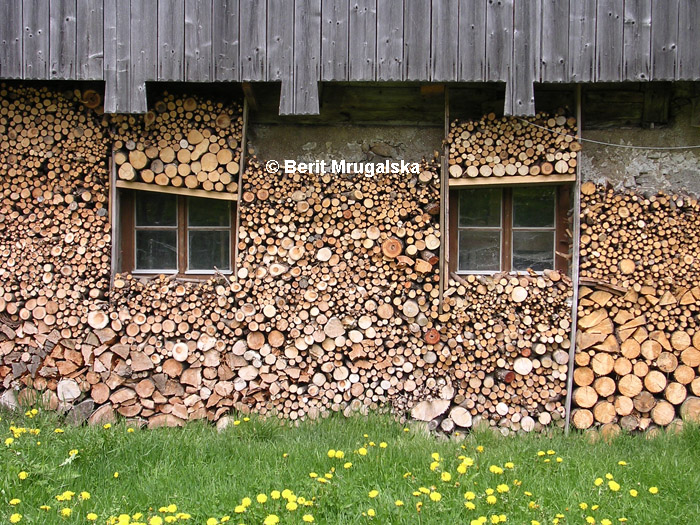 Holz vor der Hütt!