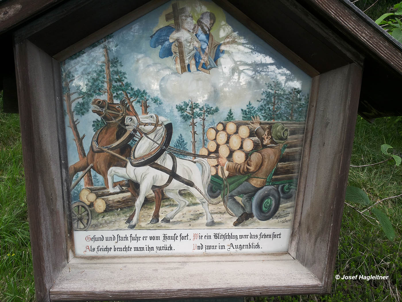Holzfäller-Marterl Brunntal Tirol